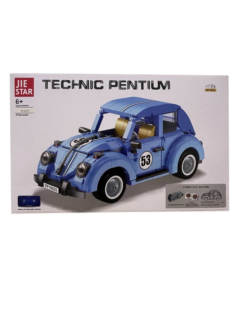 جي ستار مشروع بناء وابتكار للأطفال – سيارة JIE STAR TECHNIC PENTI  تمنحك التحكم عبر التطبيق والريموت كنترول - Image 2